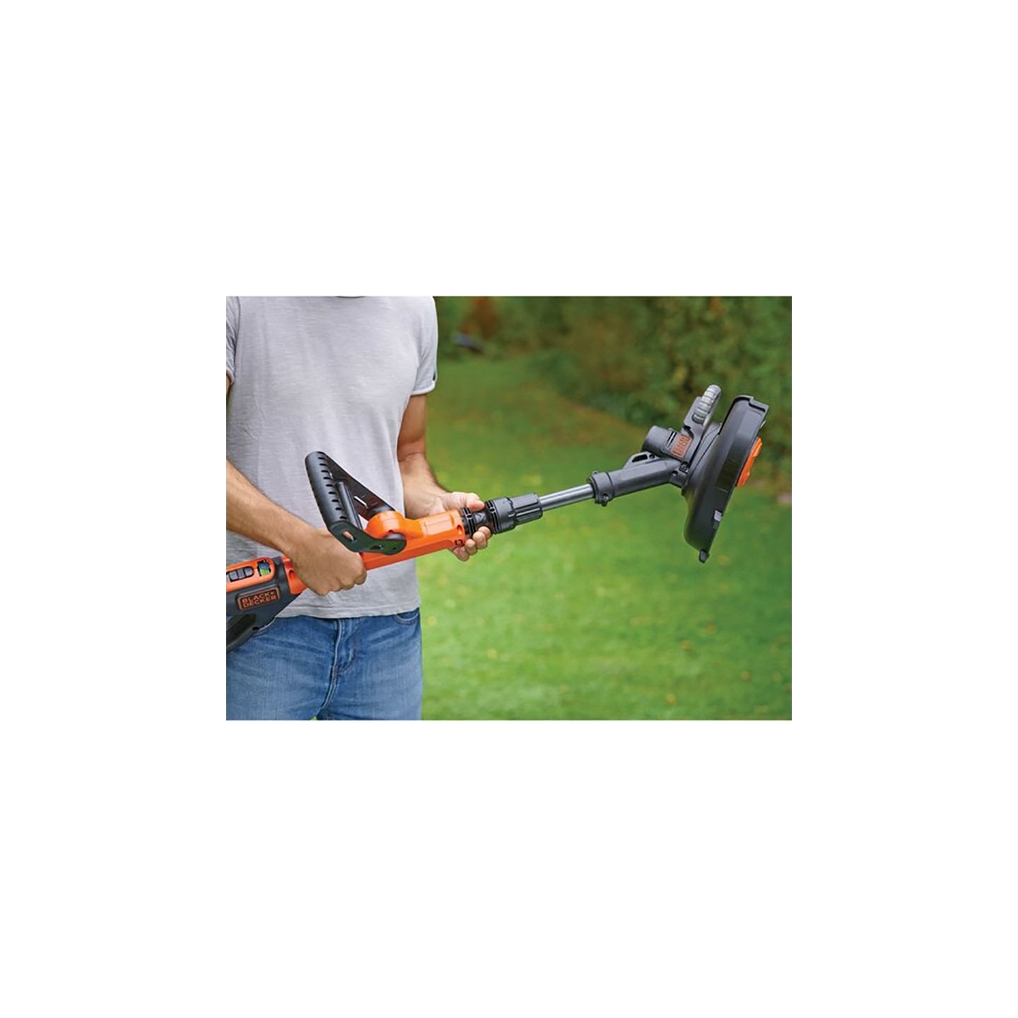 Black & Decker Lawnmower-trimmer STC1840EPC-QW, 18V, 1x4.0 Ah | Cordless