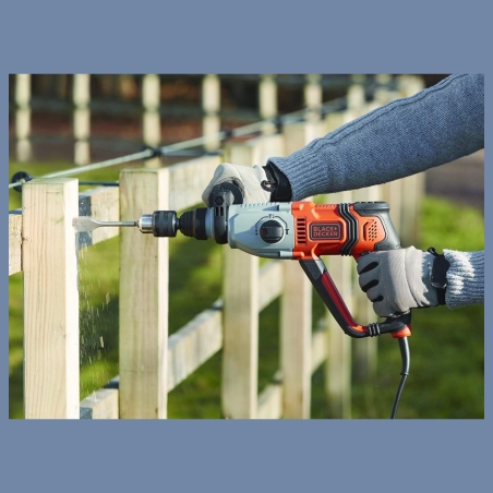 Black & Decker Hammer drill, SDS-plus | BEHS02K-QS | 800 W