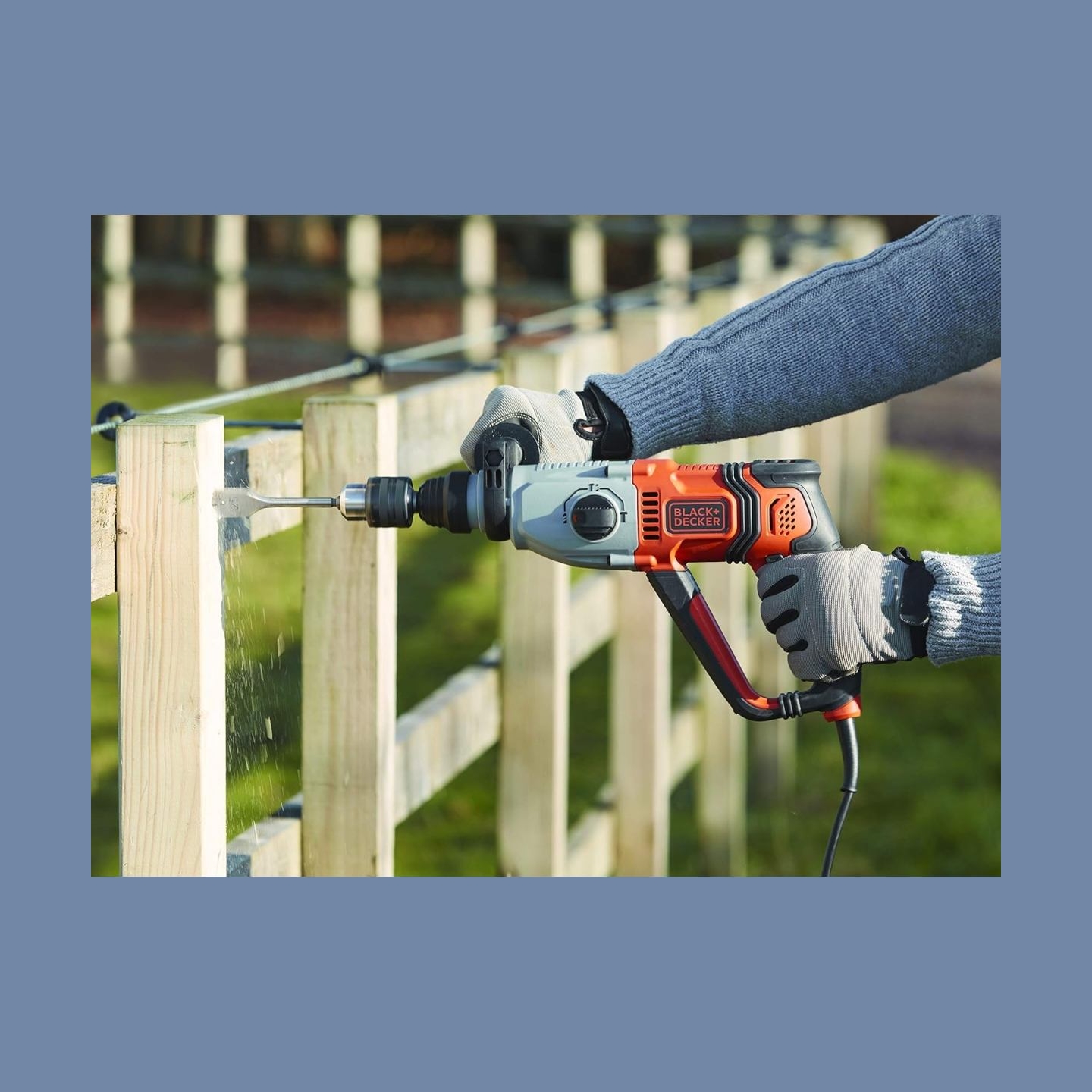 Black & Decker Hammer drill, SDS-plus | BEHS02K-QS | 800 W