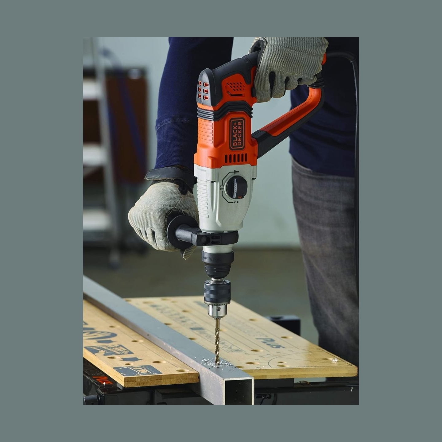 Black & Decker Hammer drill, SDS-plus | BEHS02K-QS | 800 W