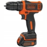 Black & Decker Drill Driver, 10.8 V, 1x1.5 Ah | BDCDD12-QW