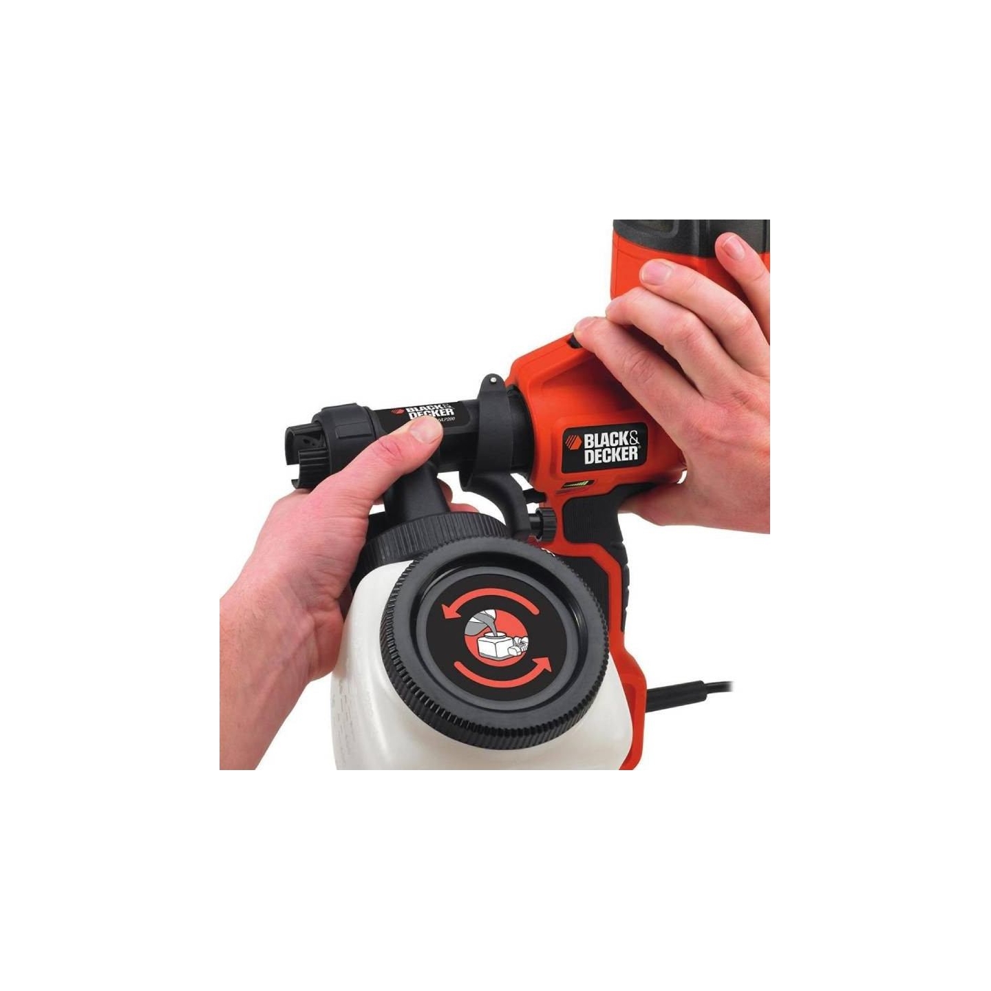 Black & Decker | Paint Spray Gun, 1200 ml | HVLP200-QS