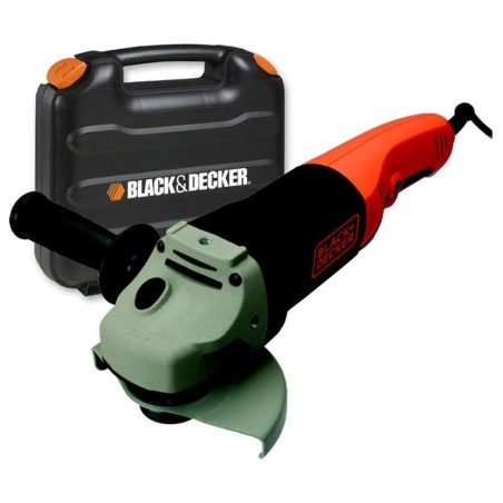 Black & Decker Brushless Angle Grinder | KG1202K-QS | 1200 W | 125 mm