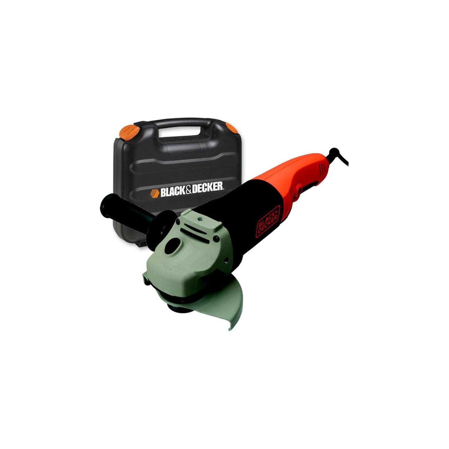 Black & Decker Brushless Angle Grinder | KG1202K-QS | 1200 W | 125 mm