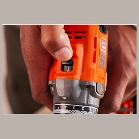 Black & Decker 18V Cordless Drill (without battery and charger) | BCD383XN-XJ