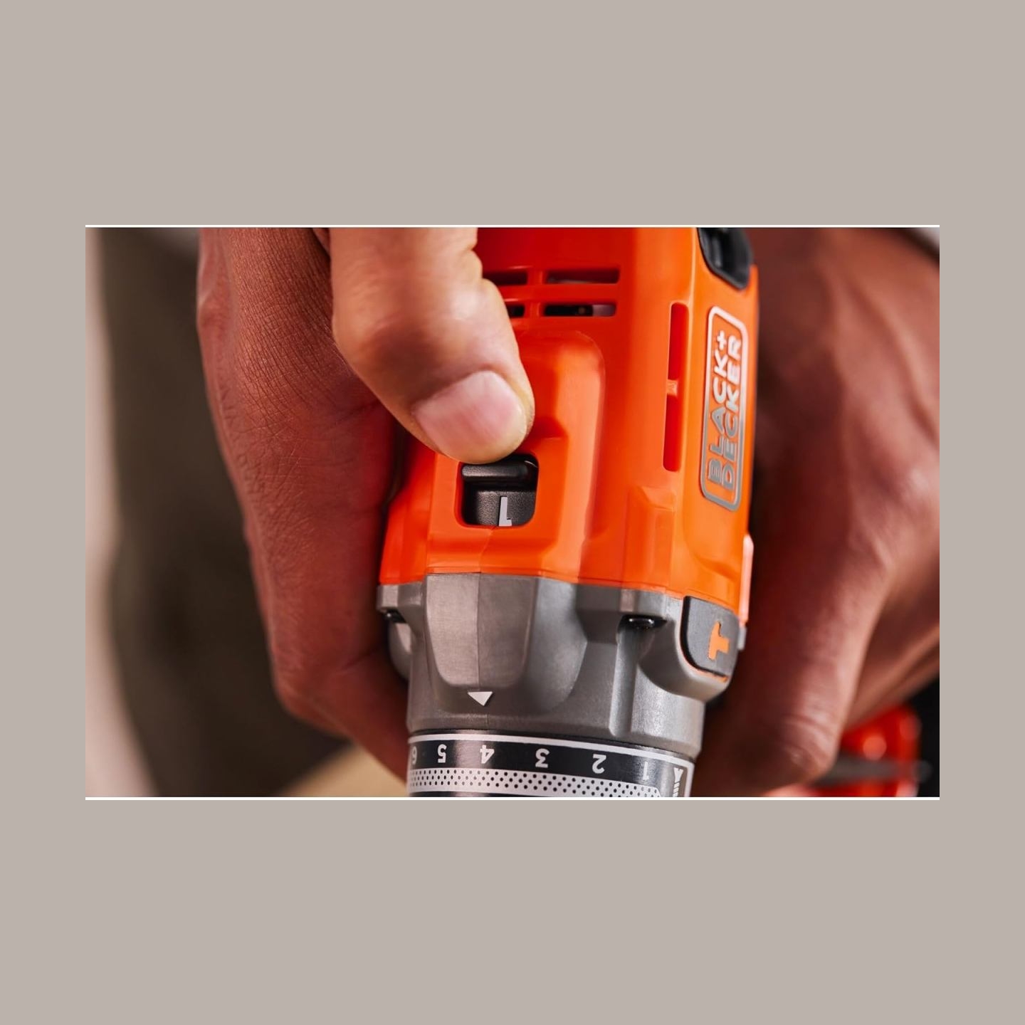 Black & Decker 18V Cordless Drill (without battery and charger) | BCD383XN-XJ