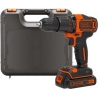 Black & Decker Impact driver-drill | BDCHD18K-QW | 18 V | 1.5 Ah | Li-Ion