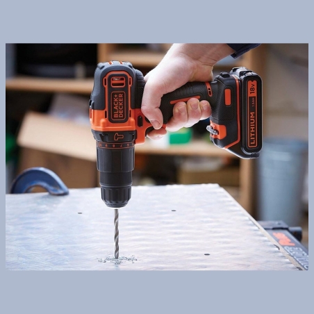 Black & Decker Impact driver-drill | BDCHD18K-QW | 18 V | 1.5 Ah | Li-Ion