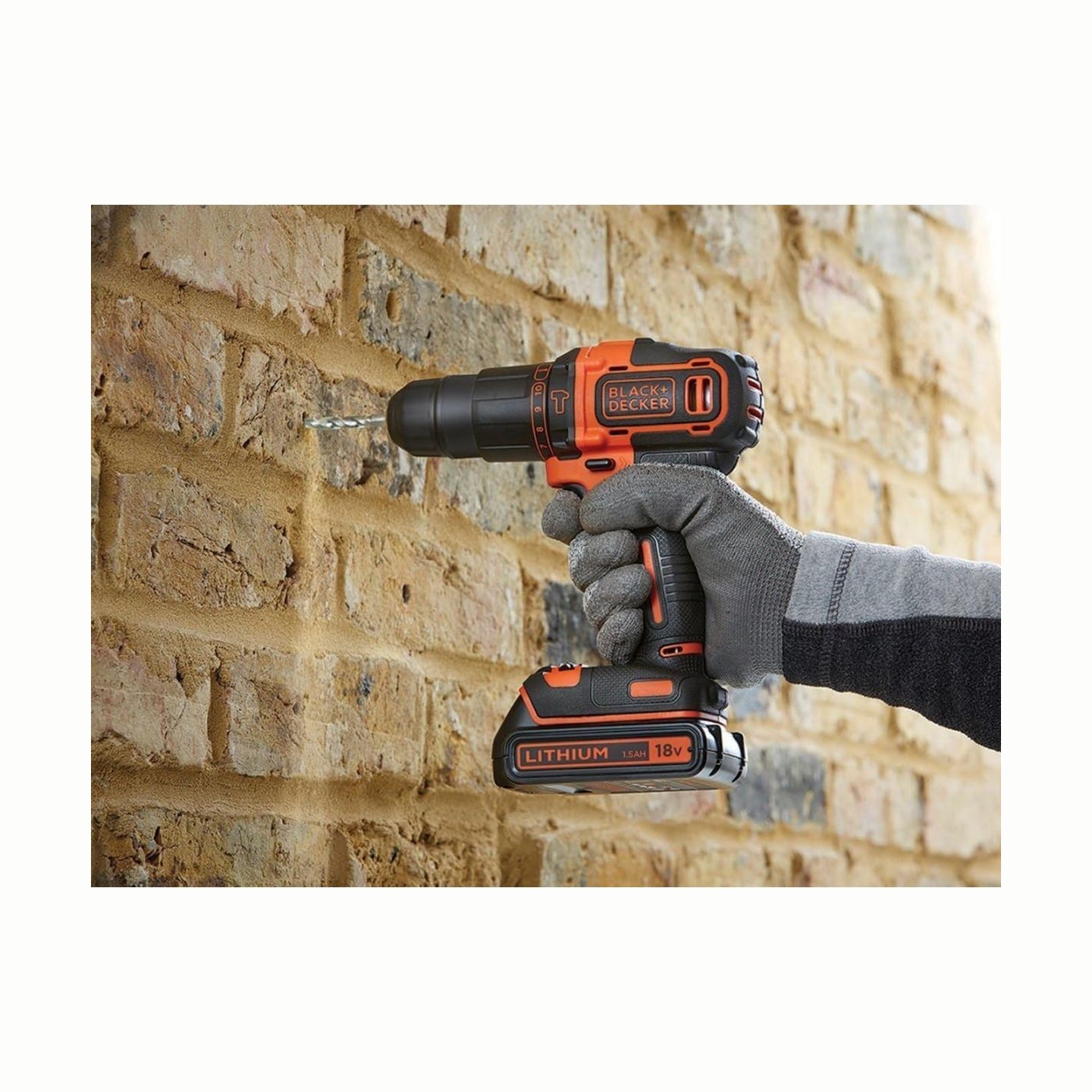 Black & Decker Impact driver-drill | BDCHD18K-QW | 18 V | 1.5 Ah | Li-Ion
