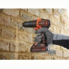 Black & Decker Impact driver-drill | BDCHD18K-QW | 18 V | 1.5 Ah | Li-Ion