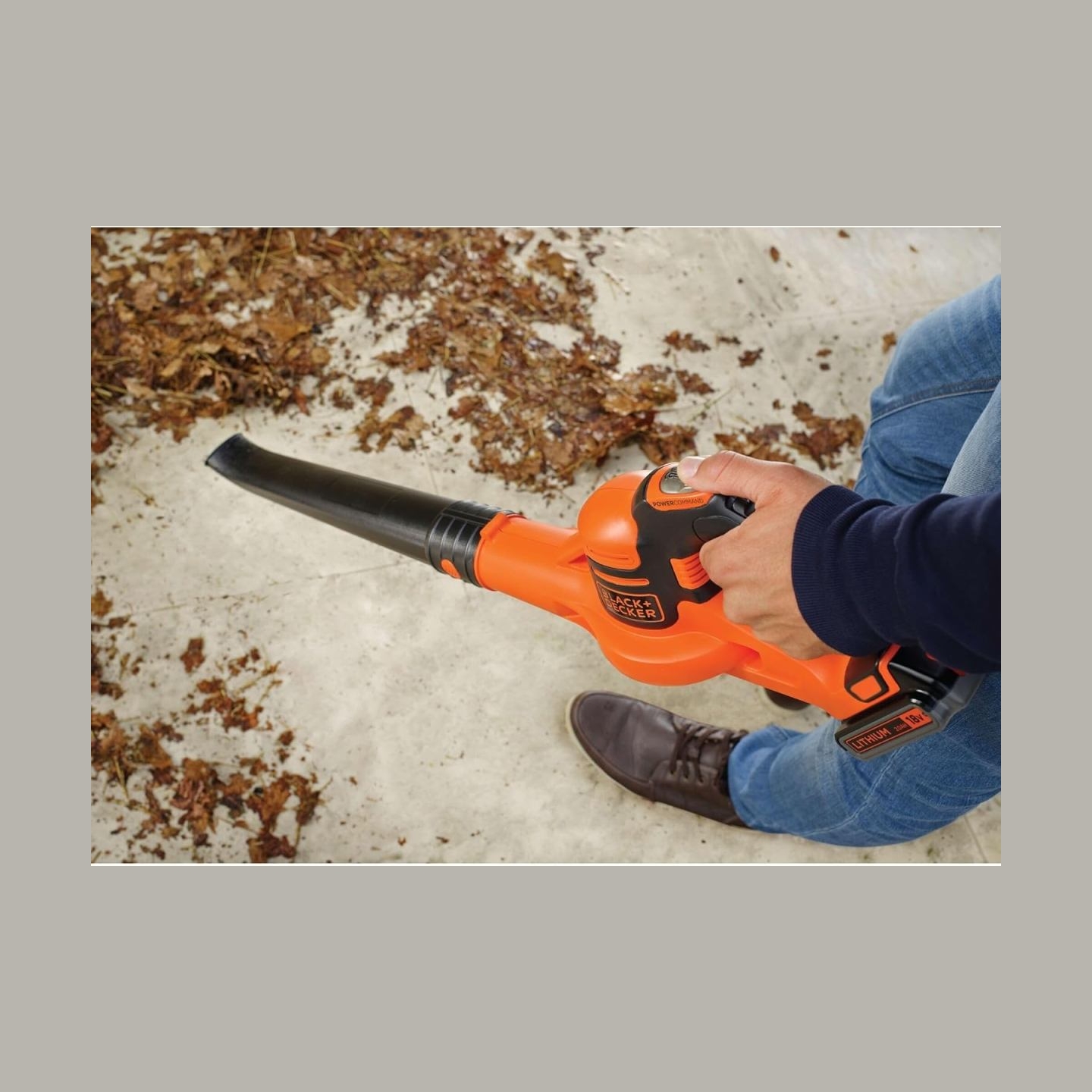 Black & Decker 18V Cordless leaf blower (without battery and charger) | GWC1820PCB-XJ