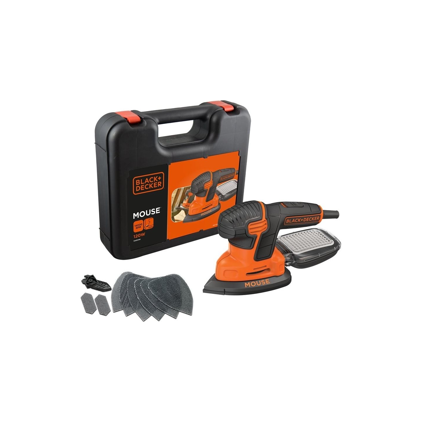 Black & Decker Triangular Sander | KA2500K-QS | 120 W