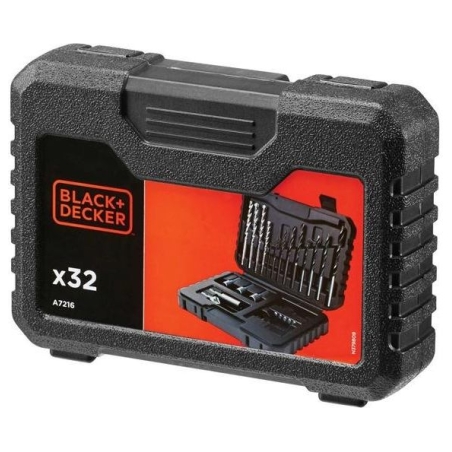 Black & Decker | 32 Piece Drilling and Screwdriving Set | A7216-XJ