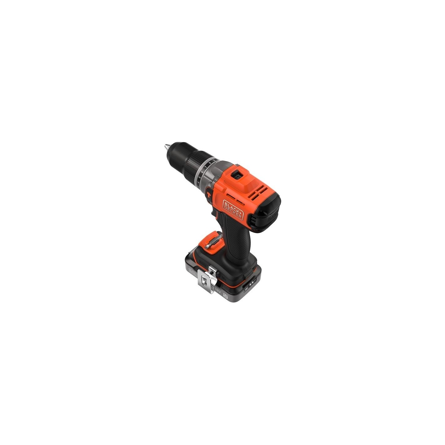 Black & Decker | Cordless Drill Driver | BCD383D1XK-QW | 18 V | 2.0 Ah | Lithium