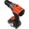 Black & Decker | Cordless Drill Driver | BCD383D1XK-QW | 18 V | 2.0 Ah | Lithium