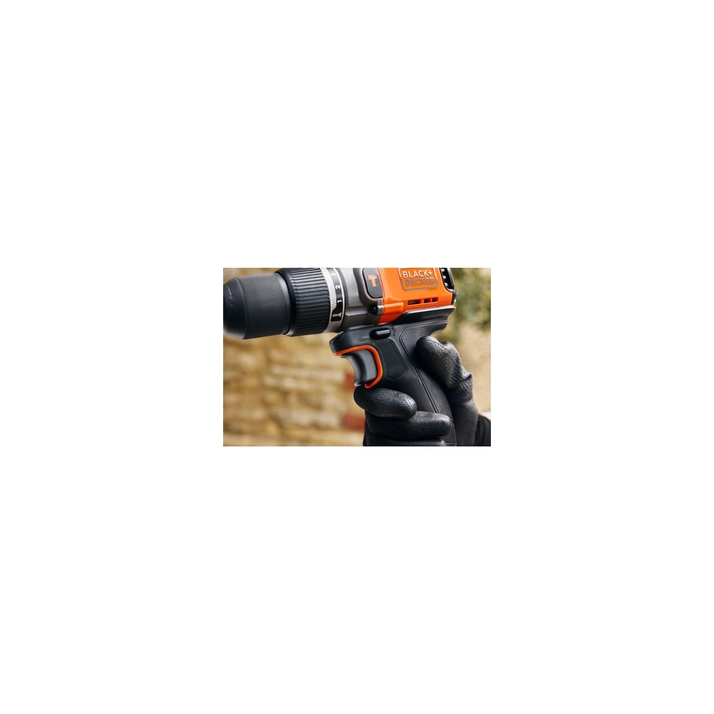 Black & Decker | Cordless Drill Driver | BCD383D1XK-QW | 18 V | 2.0 Ah | Lithium