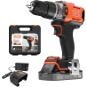 Black & Decker | Cordless Drill Driver | BCD383D1XK-QW | 18 V | 2.0 Ah | Lithium