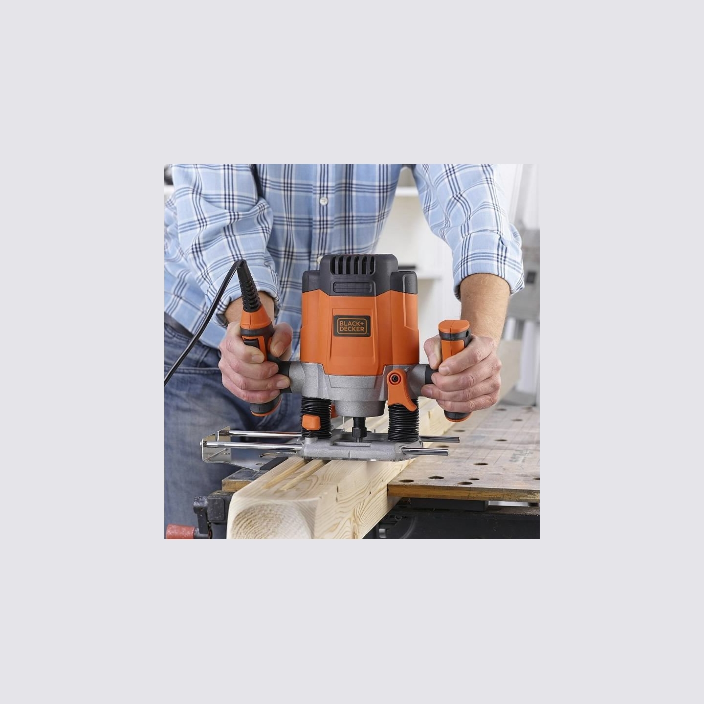 Black & Decker | Electric Freza | KW1200E-QS | 1200 W