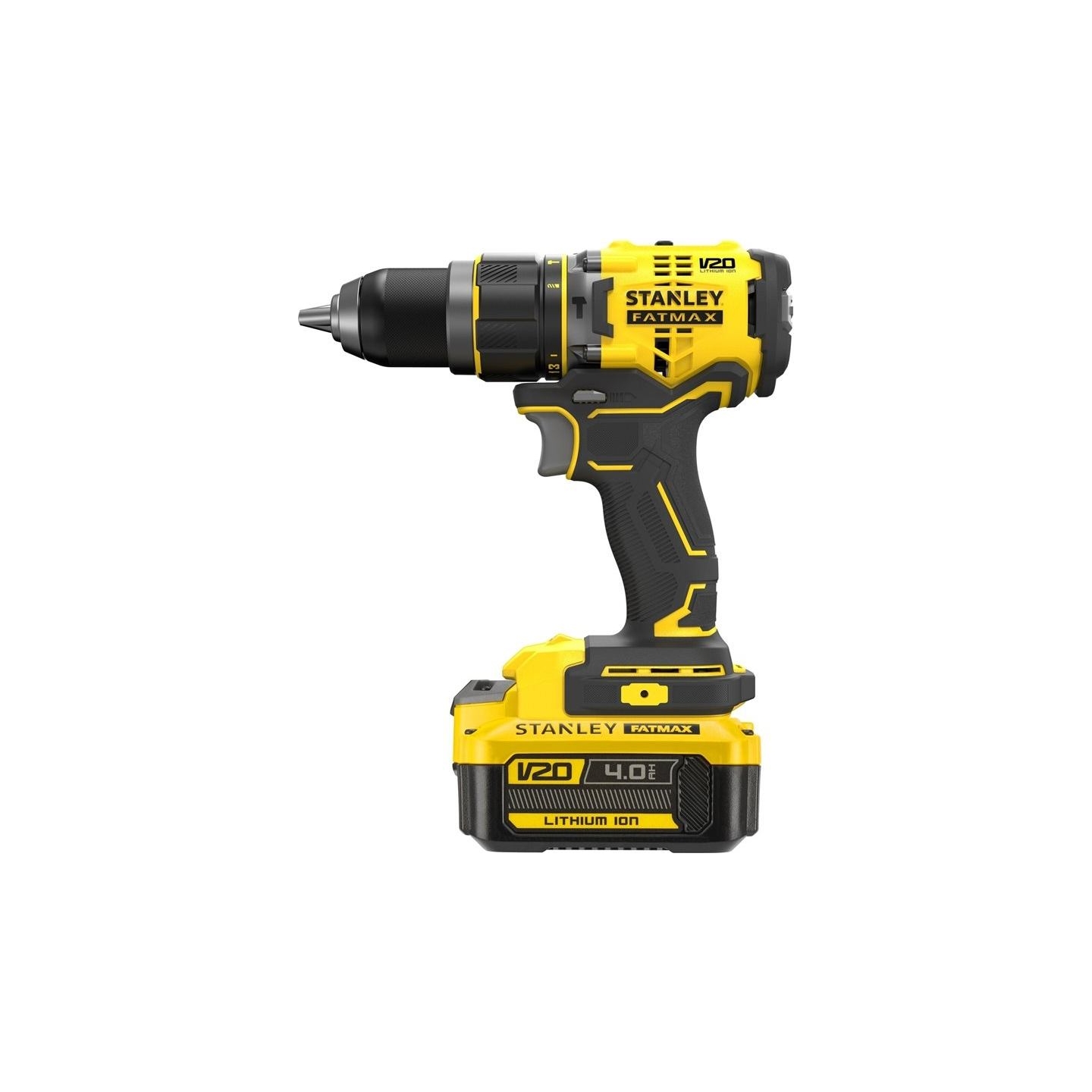 Black & Decker 18V V20 Premium Brushless Hammer Drill Driver - 4.0Ah Kit | SFMCD721M2K-QW | 18 V | 4.0 Ah | Lithium-Ion (Li-Ion)