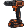 Black & Decker Cordless Drill | BDCDC18B-QW | 18 V | 2x 1.5 Ah | Li-Ion