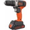 Black & Decker | Cordless Drill Driver | BCD001C2-QW | 18 V | 2x1.5 Ah | Lithium