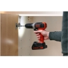 Black & Decker | Cordless Drill Driver | BCD001C2-QW | 18 V | 2x1.5 Ah | Lithium