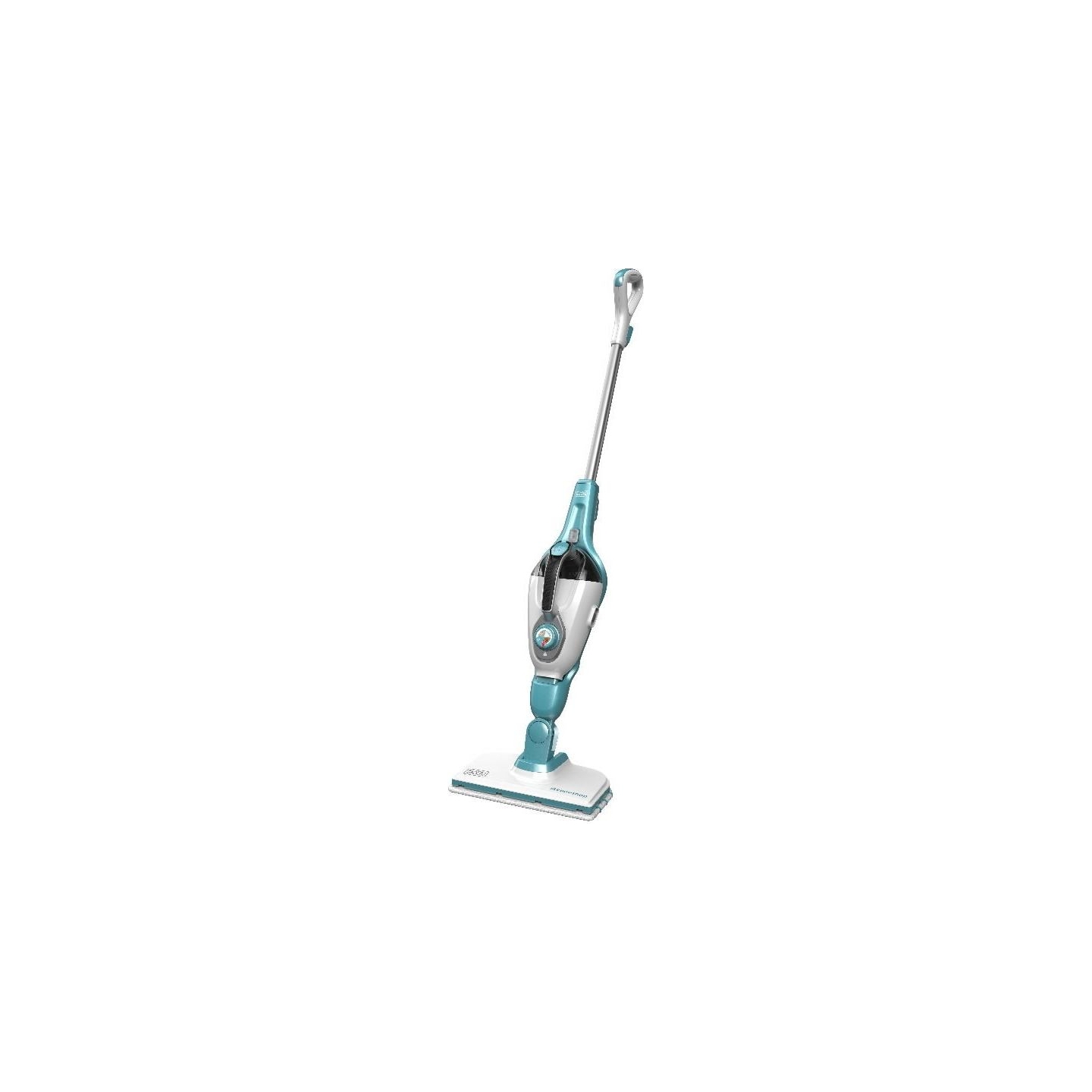 Black & Decker Steam cleaner | FSMH1321-QS | Power 1300 W | Steam pressure 2.5 bar | Water tank capacity 0.5 L | White/Aqua