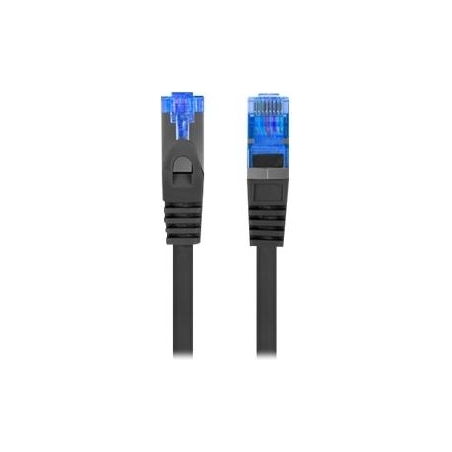 Lanberg | Patch Cord cat. 6 FTP | PCF6A-10CC-0025-BK | S/FTP | S/FTP shielding type – Aluminium braid on wire and each pair foil