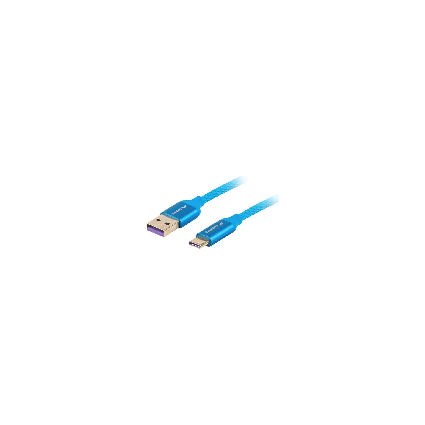 Lanberg | Cable | CA-USBO-21CU-0010-BL | USB-A to USB-C