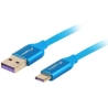 Lanberg | Cable | CA-USBO-21CU-0010-BL | USB-A to USB-C