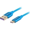 Lanberg | Cable | CA-USBO-21CU-0010-BL | USB-A to USB-C