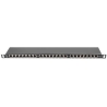 Lanberg | Patch panel 24 port 0.5U 19" CAT.5E FTP with cable organizer shielded | PPS5-0024-B
