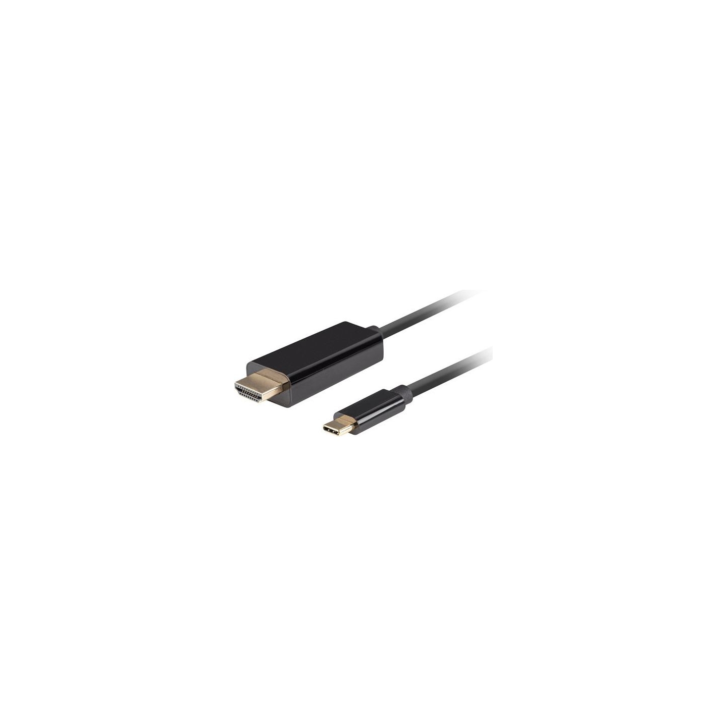 Lanberg USB-C to HDMI Cable, 1.8 m 4K/60Hz, Black | Lanberg | USB-C to HDMI Cable | CA-CMHD-10CU-0018-BK | Black | 1.8 m