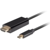 Lanberg USB-C to HDMI Cable, 1.8 m 4K/60Hz, Black | Lanberg | USB-C to HDMI Cable | CA-CMHD-10CU-0018-BK | Black | 1.8 m