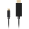 Lanberg USB-C to HDMI Cable, 1.8 m 4K/60Hz, Black | Lanberg | USB-C to HDMI Cable | CA-CMHD-10CU-0018-BK | Black | 1.8 m