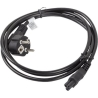 Lanberg | Power cord, 1.8 m | CA-C5CA-11CC-0018-BK