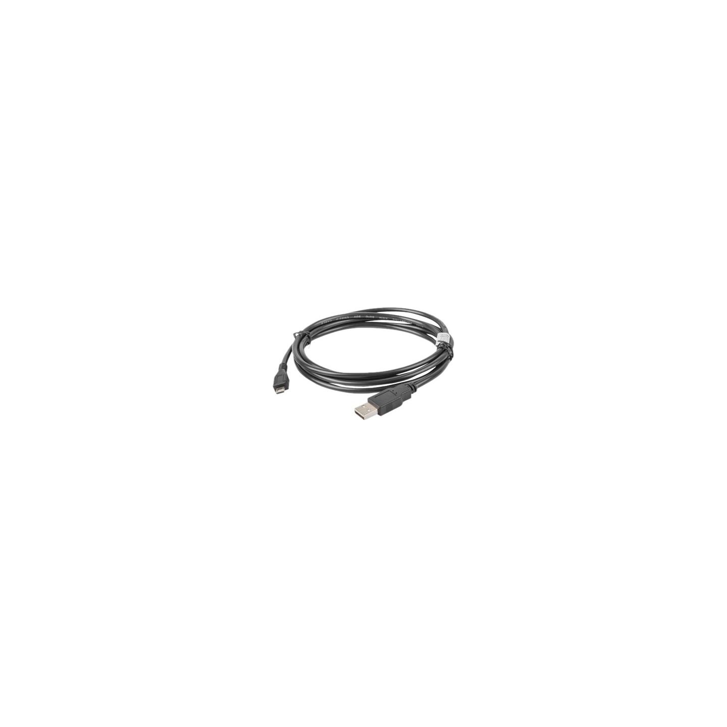 Lanberg | USB Micro (M) to USB-A (M) 2.0 Cable | CA-USBM-10CC-0018-BK