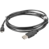 Lanberg | USB Micro (M) to USB-A (M) 2.0 Cable | CA-USBM-10CC-0018-BK