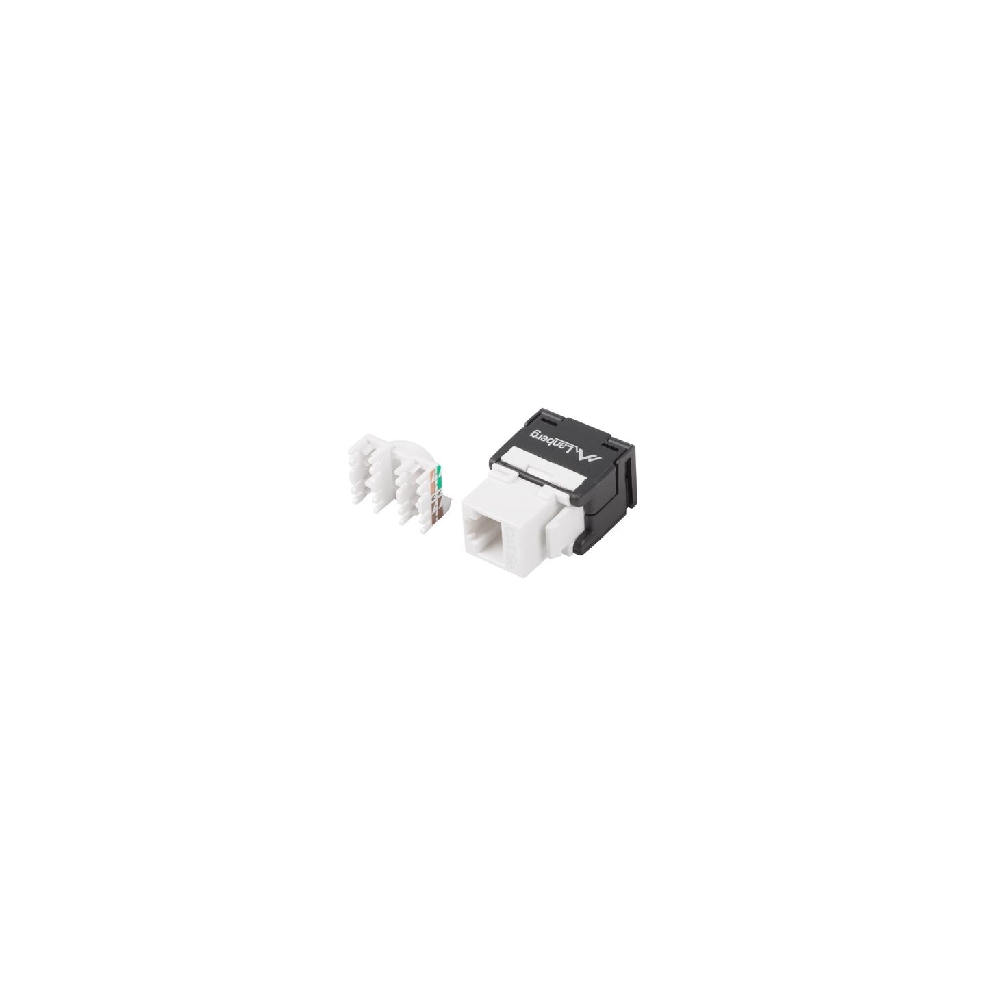 Lanberg | Keystone Toolless Module RJ45 to LSA CAT.5E, UTP 180° | KSU5-2000