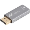 Lanberg Displayport (M) to HDMI (F) Adapter 4K, Silver | AD-DP-HD-01