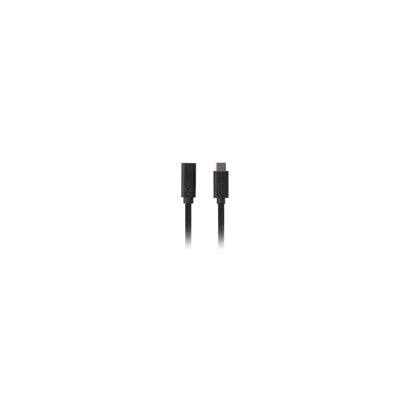 Lanberg | USB-C M/F 3.1 Cable | CA-USBE-20CC-0015-BK