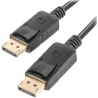 Lanberg | DisplayPort Cable 19 Pin V1.2 4K, 3 m | CA-DPDP-10CC-0030-BK | DisplayPort to DisplayPort