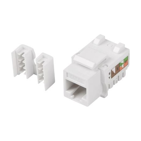 Lanberg | Keystone Module RJ45 to LSA CAT.5E, UTP | KSU5-1090 | White
