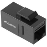 Lanberg | Feed-Through Keystone Connector RJ45 to RJ45 CAT.5E UTP | KSU5-3000
