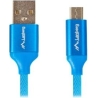 Lanberg | USB Micro to USB-A 2.0 Cable Blue Premium QC 3.0, 1.8 m | CA-USBM-20CU-0018-BL | USB Micro to USB Type-A