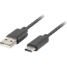Lanberg | USB-C to USB-A2.0 Cable Black QC 3.0, 1.8 m | CA-USBO-20CU-0018-BK | USB Type-A to USB Type-C