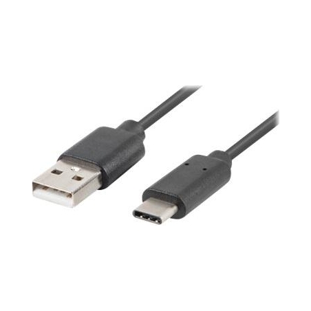 Lanberg | USB-C to USB-A2.0 Cable Black QC 3.0, 1.8 m | CA-USBO-20CU-0018-BK | USB Type-A to USB Type-C