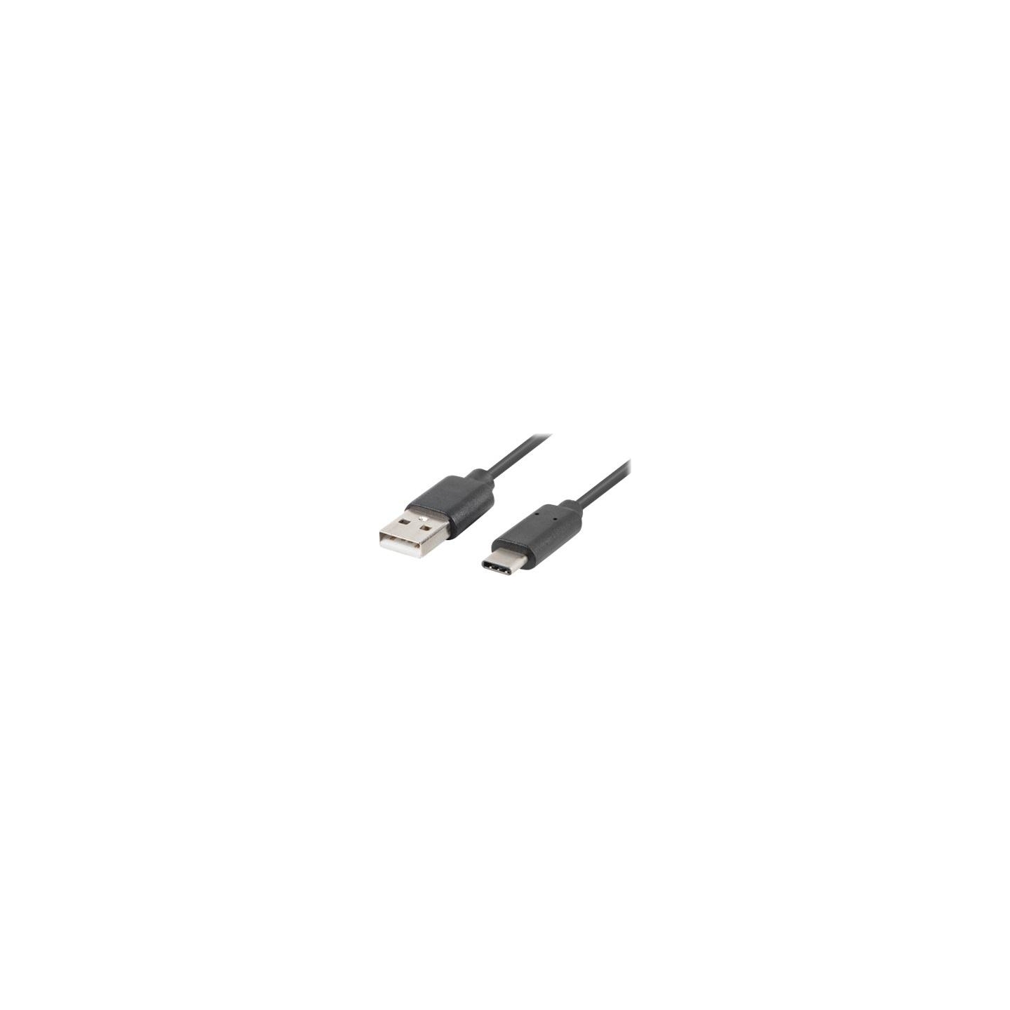 Lanberg | USB-C to USB-A2.0 Cable Black QC 3.0, 1.8 m | CA-USBO-20CU-0018-BK | USB Type-A to USB Type-C
