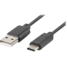 Lanberg | USB-C to USB-A2.0 Cable Black QC 3.0, 1.8 m | CA-USBO-20CU-0018-BK | USB Type-A to USB Type-C