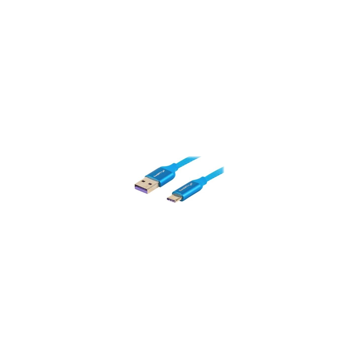 Lanberg | USB Type-C to USB Type-A 2.0 Cable Blue QC 3.0 Premium, 1.8 m | CA-USBO-22CU-0018-BL | USB Type-C to USB Type-A